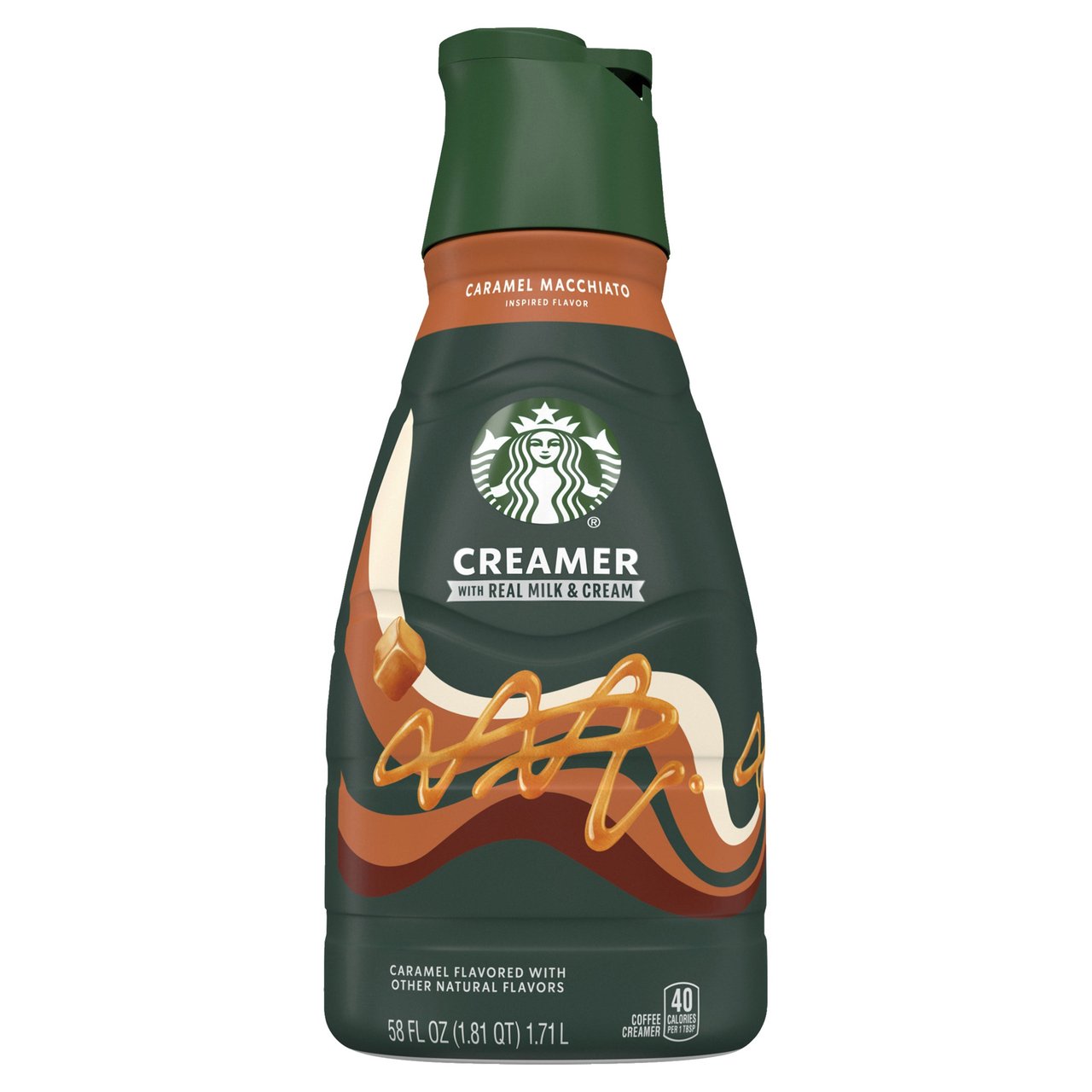 Starbucks Crema para Café Sabor Caramel Macchiato, 1.71 L