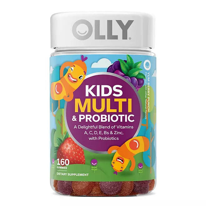 Olly Kids Multivitamínico y Probiótico 160 gomitas